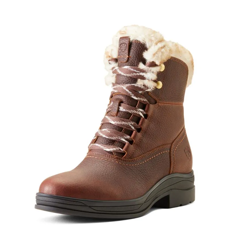 Ariat Harper Sherpa Ladies Waterproof Boot - Dark Brown