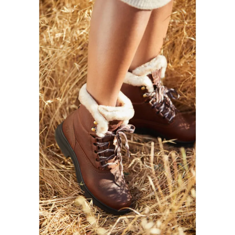 Ariat Harper Sherpa Ladies Waterproof Boot - Dark Brown