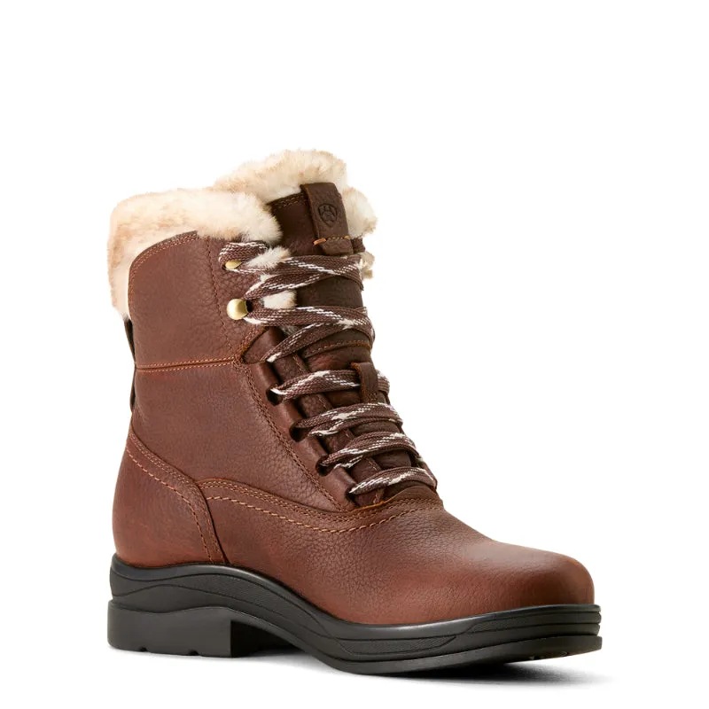 Ariat Harper Sherpa Ladies Waterproof Boot - Dark Brown