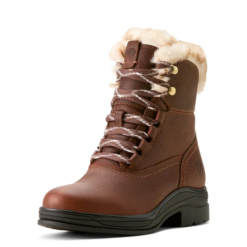 Ariat Harper Sherpa Ladies Waterproof Boot - Dark Brown