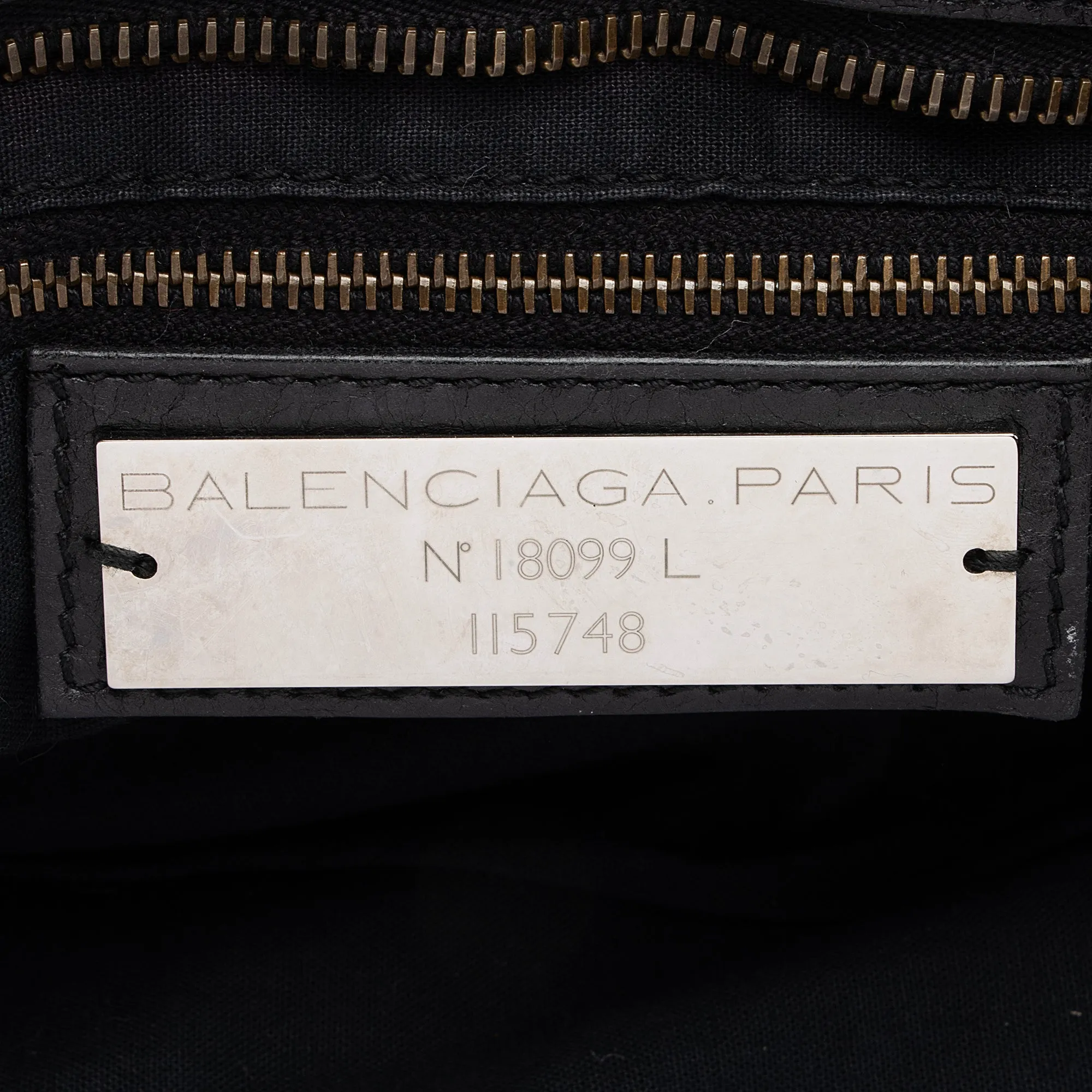 Balenciaga Agneau Classic City Satchel (SHF-22758)