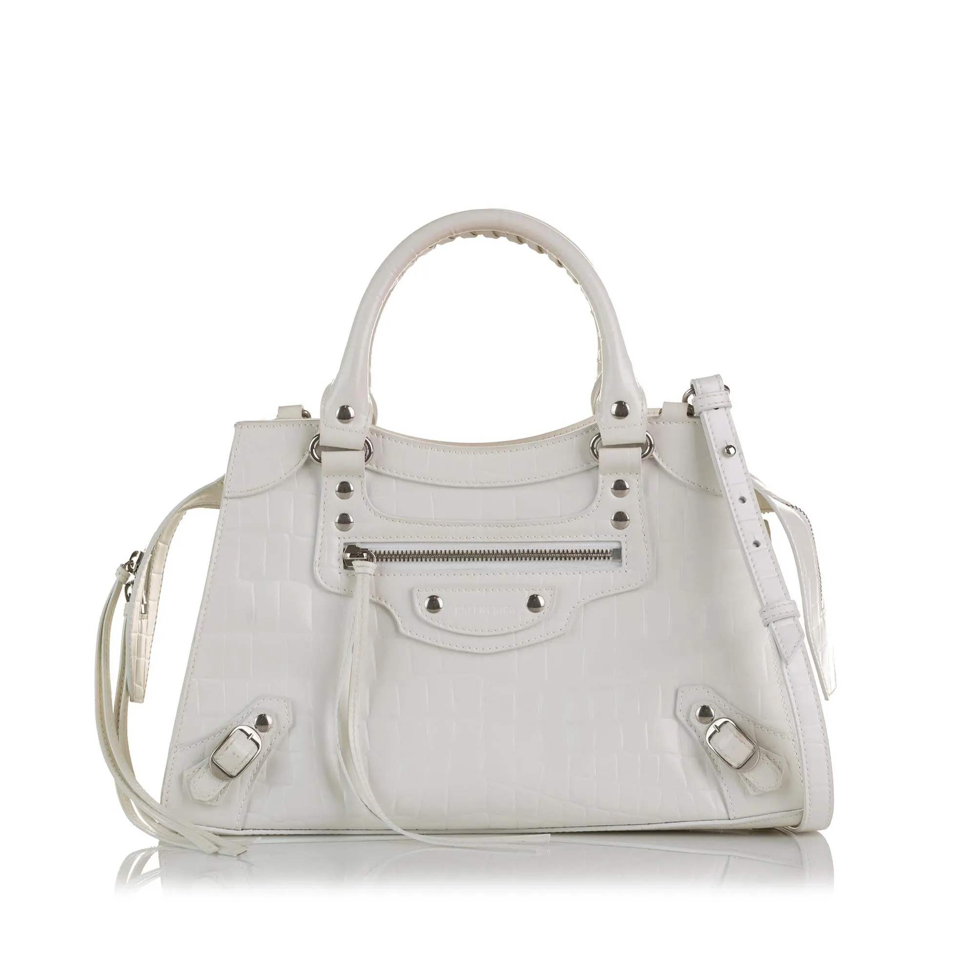Balenciaga Embossed Neo Classic City S (SHG-bT6rdC)