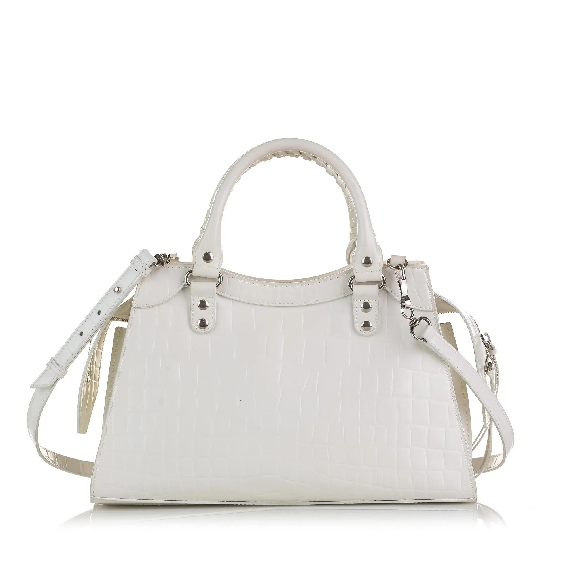 Balenciaga Embossed Neo Classic City S (SHG-bT6rdC)
