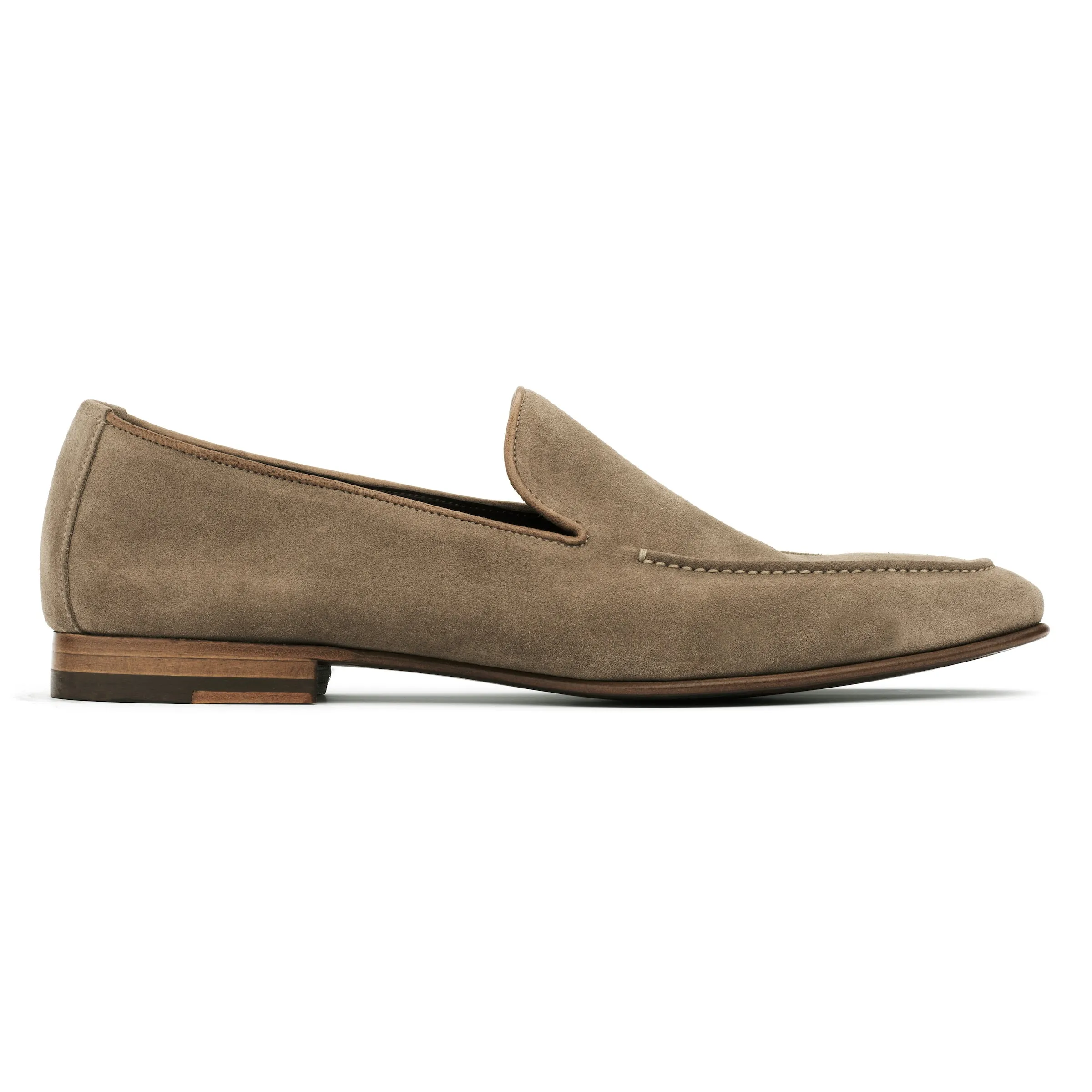 Beamon Taupe Suede Slip on
