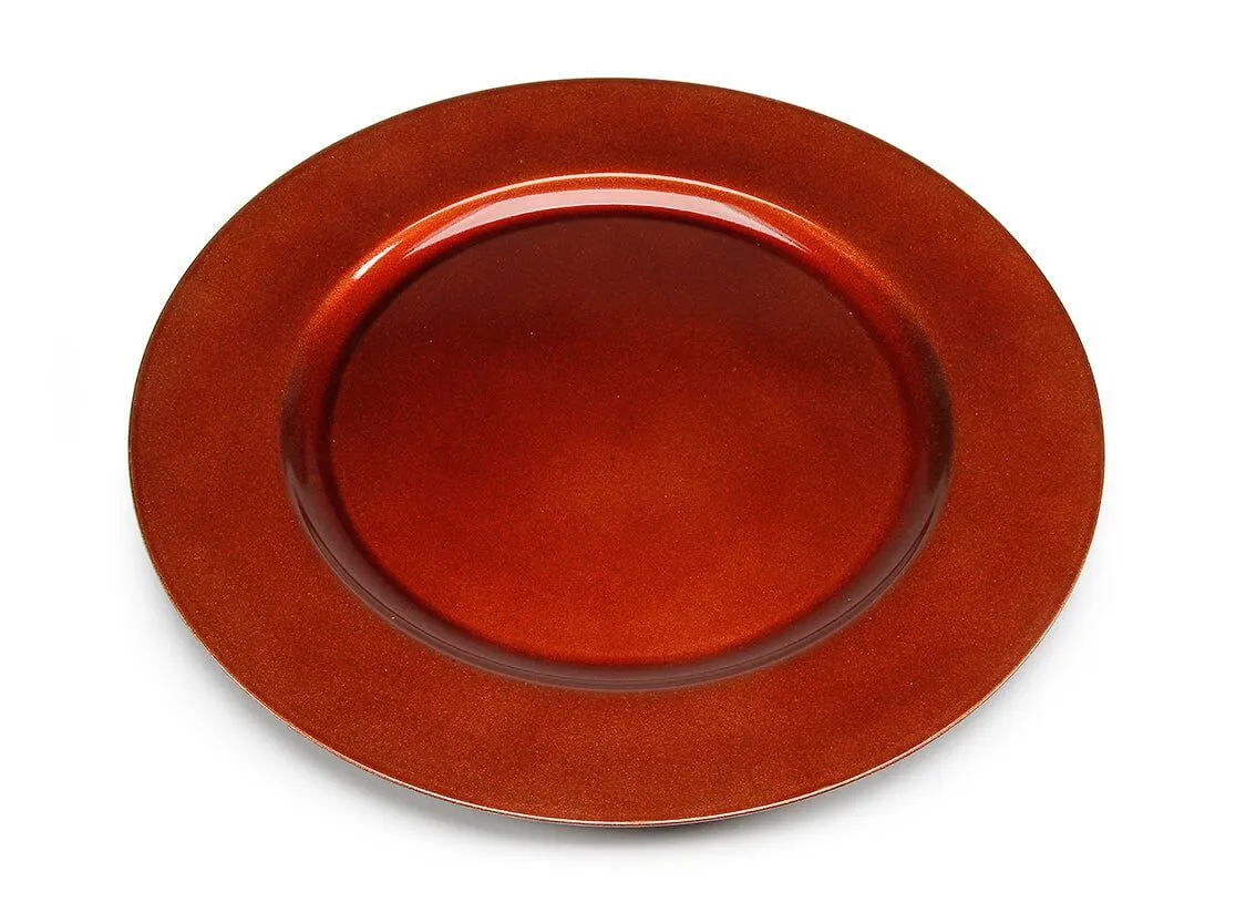 Brown Charger Plate