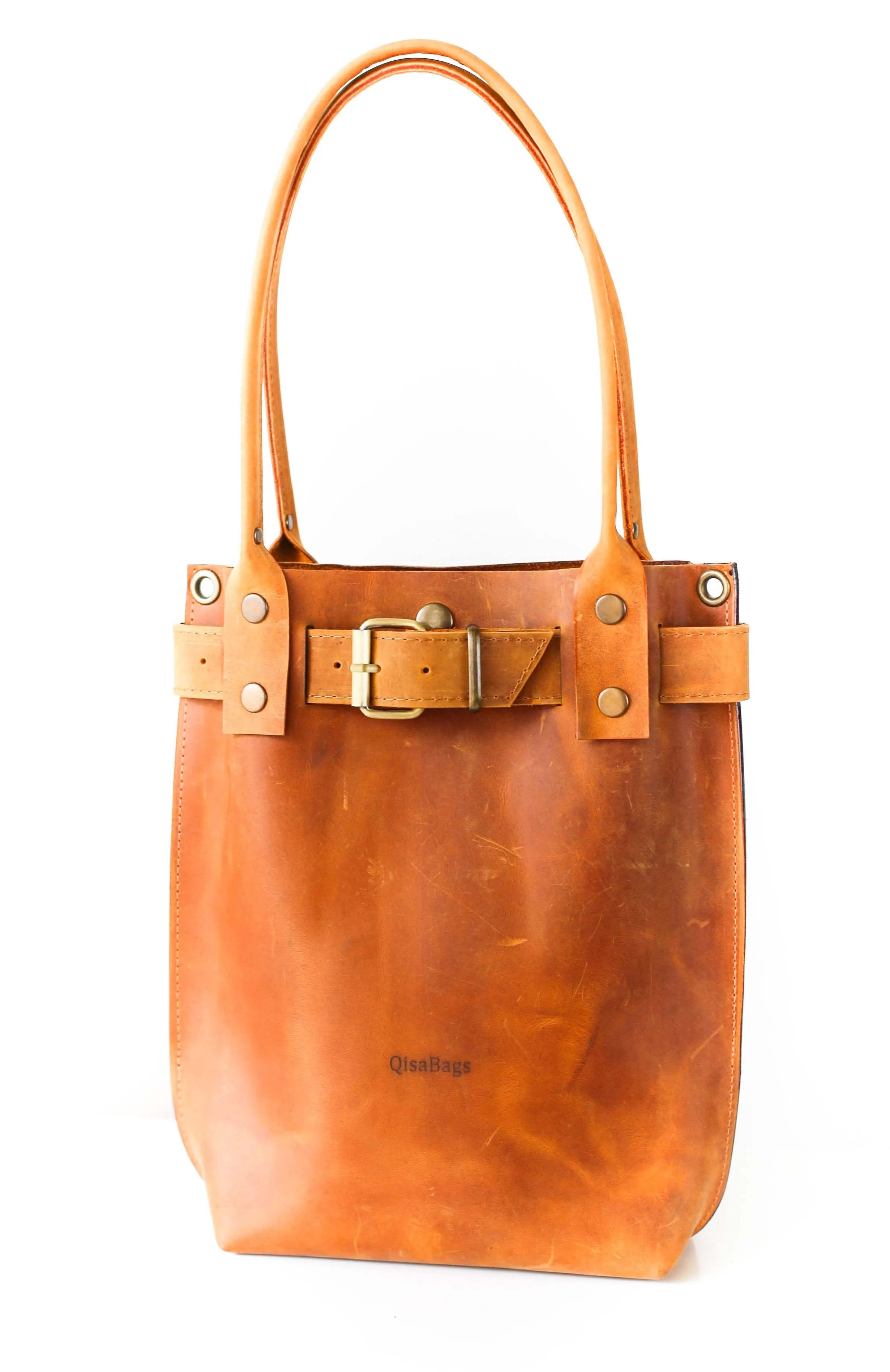 Brown Leather Handbag