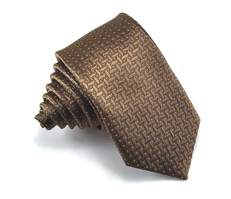 Brown Skinny Tie