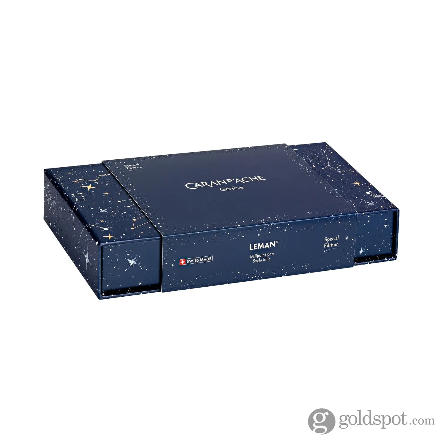 Caran d’Ache Leman Ballpoint Pen in Cosmic Blue