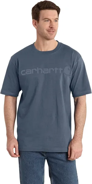 Carhartt Men's Big Signature Logo Short Sleeve T-Shirt