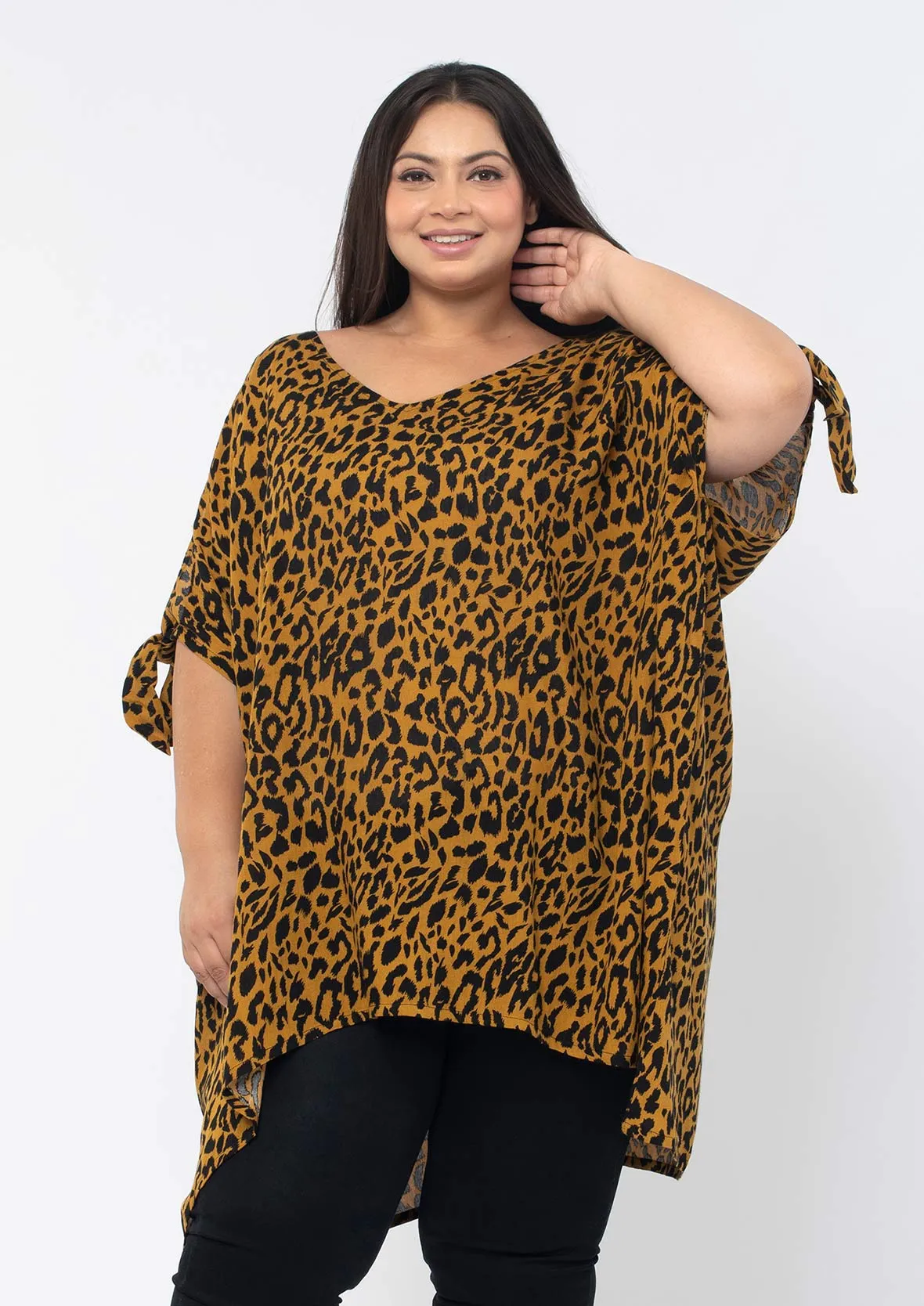 Cold Shoulder Long Line Top