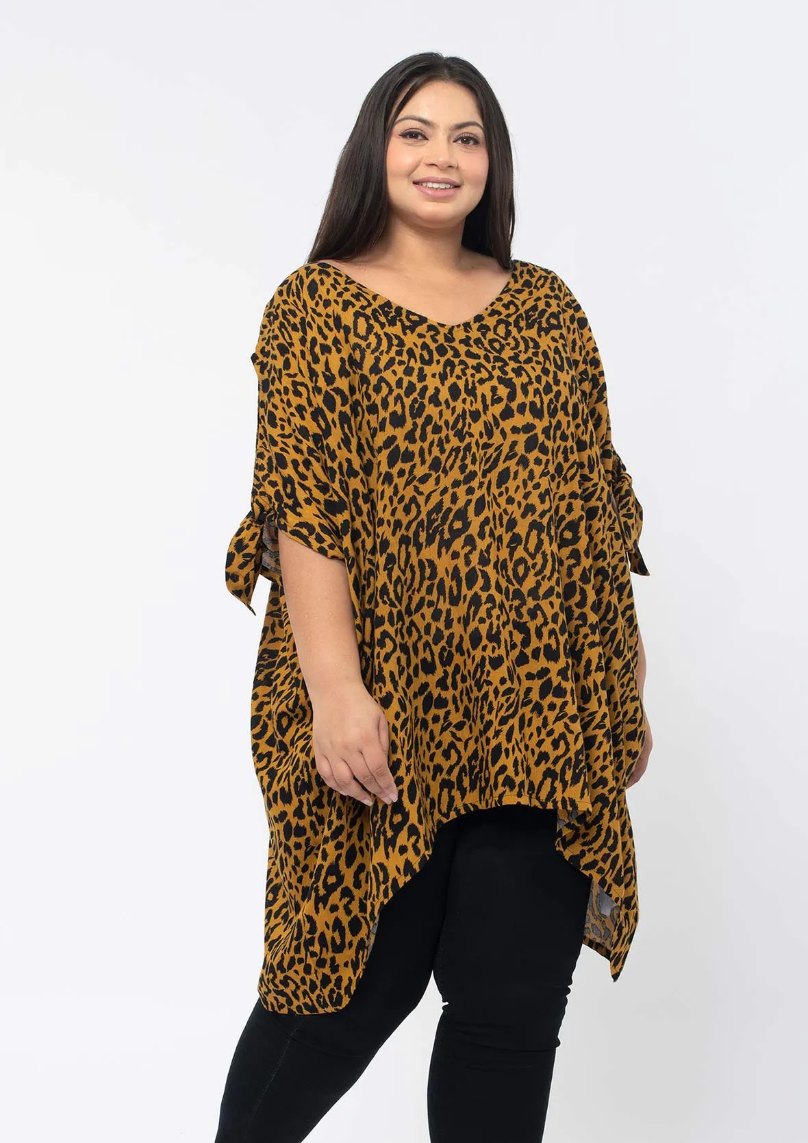 Cold Shoulder Long Line Top