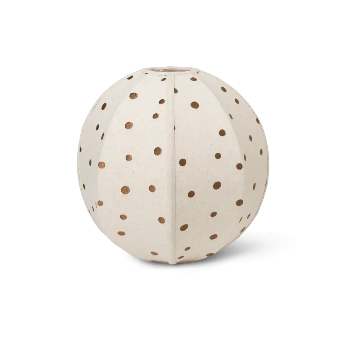 Dots Embroidered Textile Lampshade