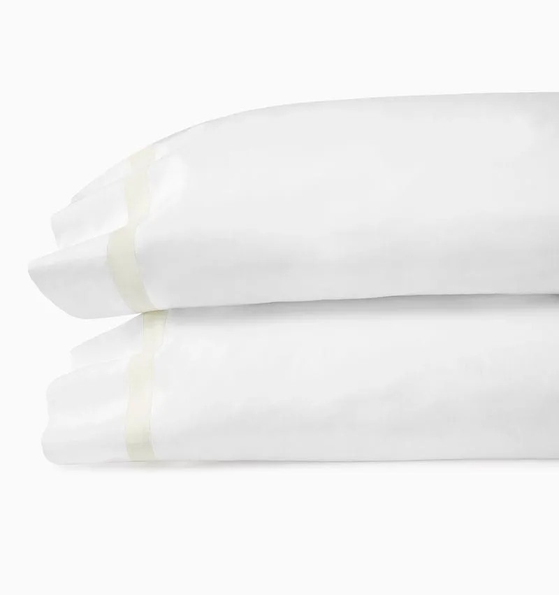 Estate Bedding in White and Ivory by Sferra