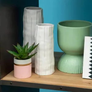 Fara White Vase - Large