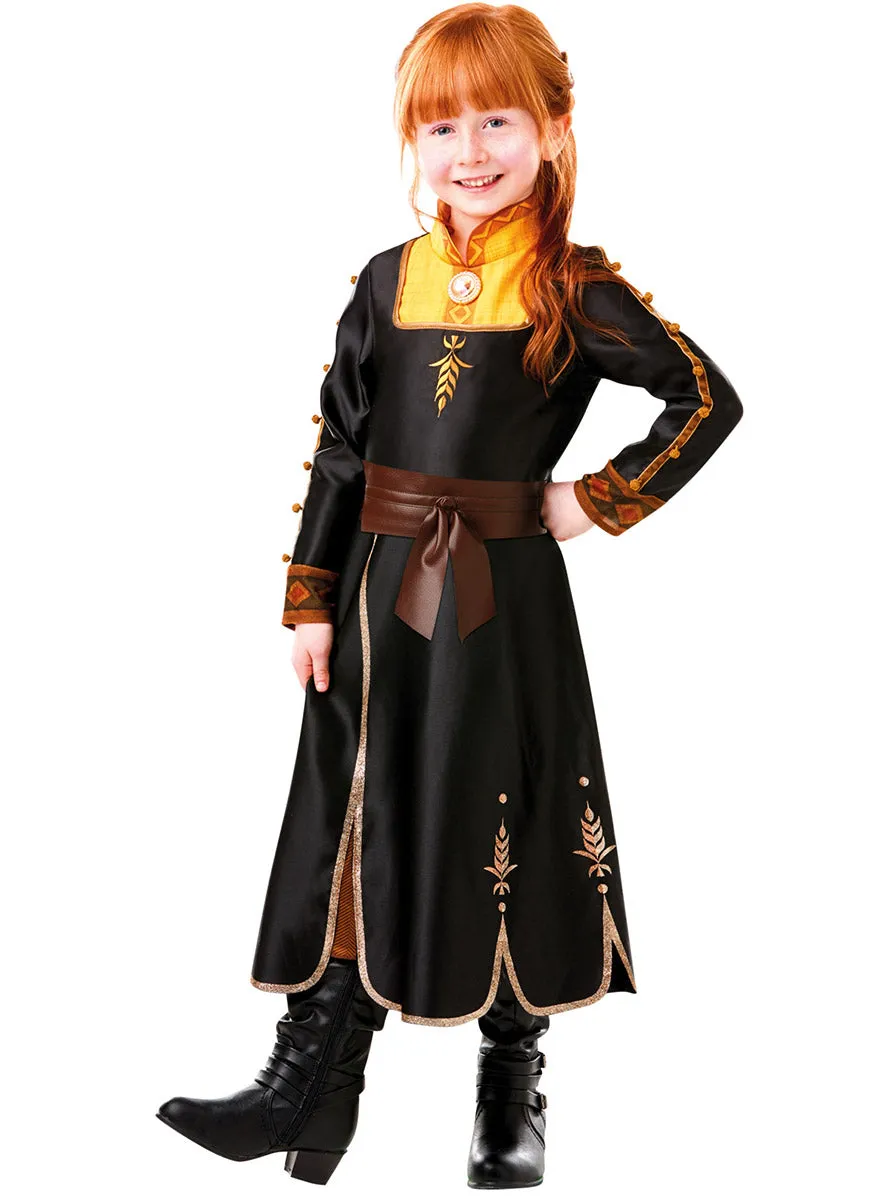 Frozen 2 Anna Girls Premium Edition Disney Costume