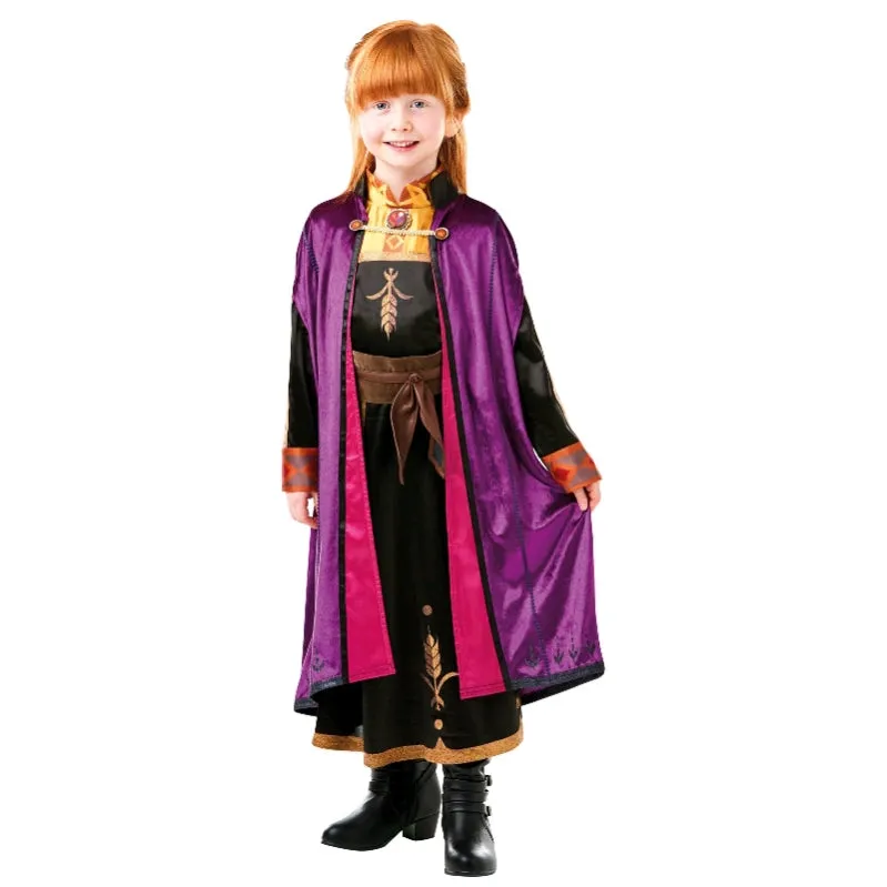 Girl's Costume - Deluxe Anna Frozen 2