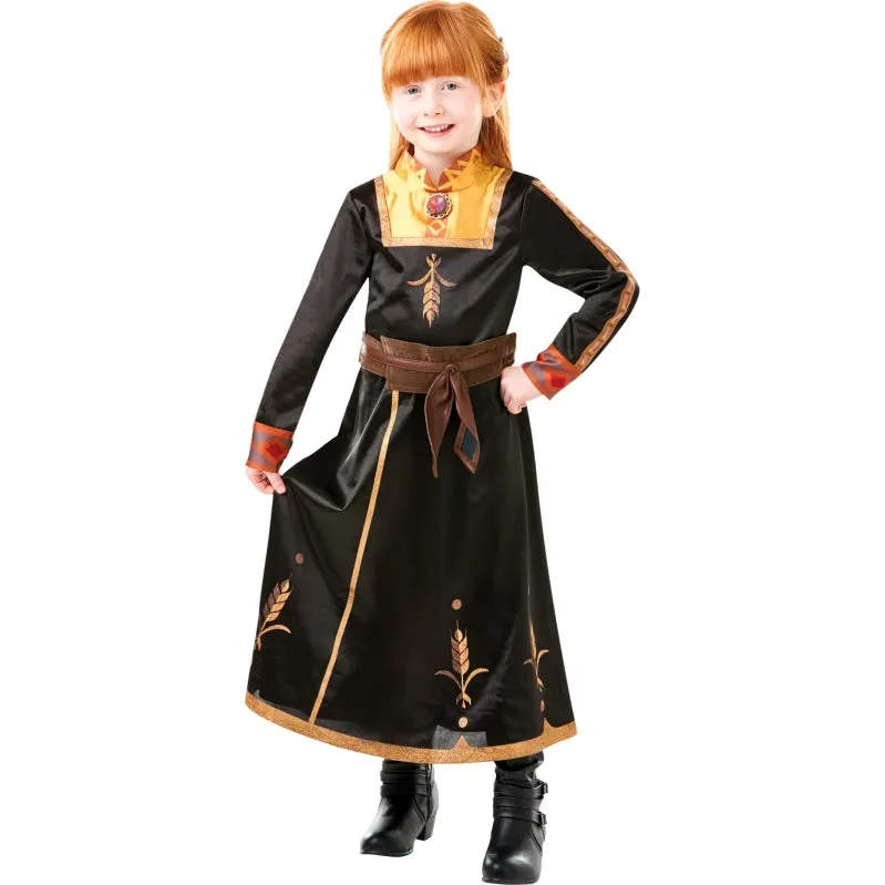 Girl's Costume - Deluxe Anna Frozen 2