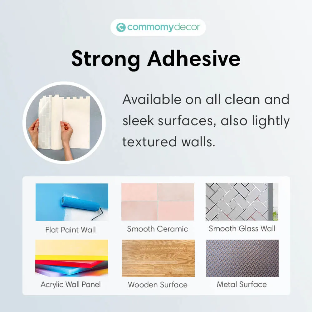 Gray Tone Marble Mosaic Peel and Stick Backsplash Tile