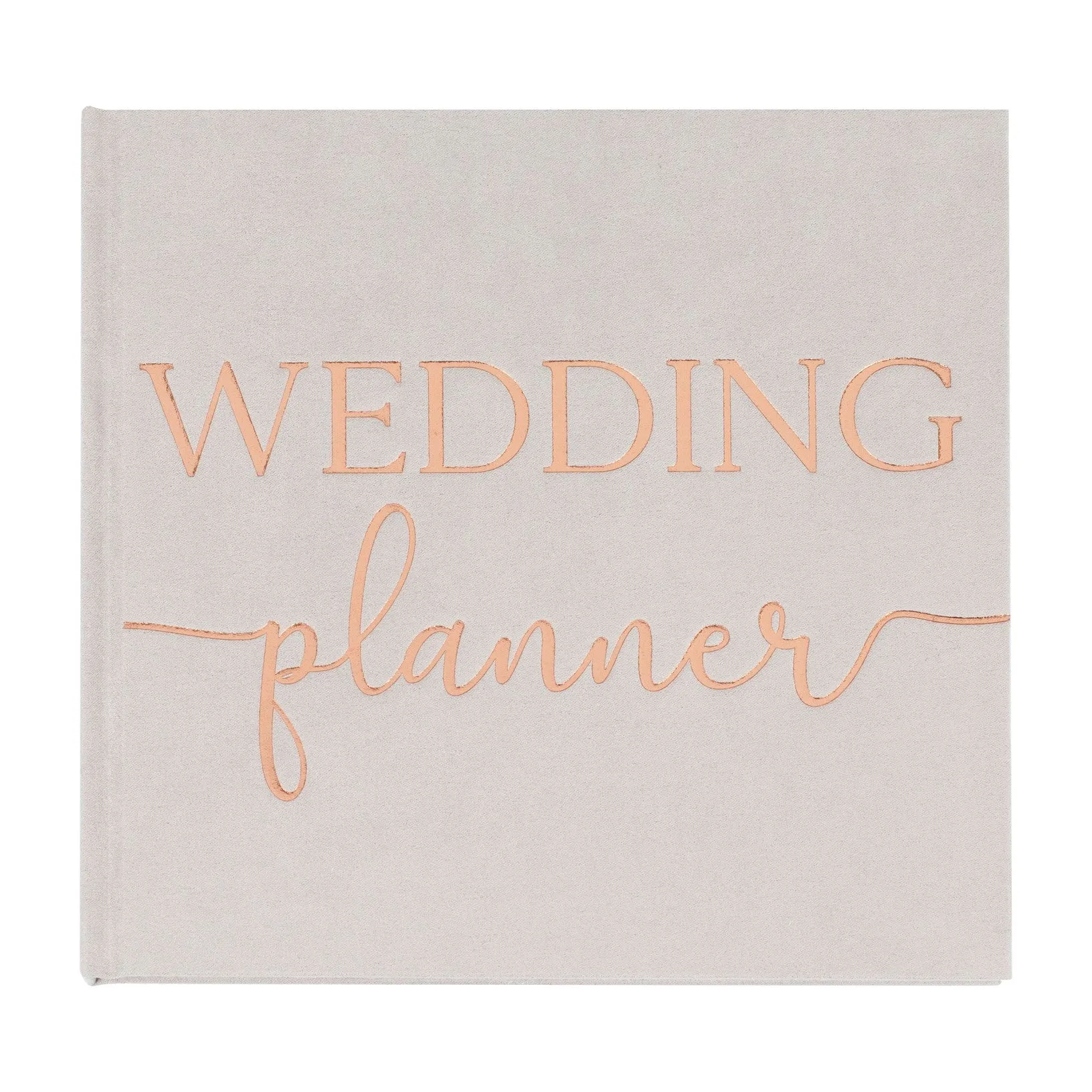 Grey Suede Wedding Planner
