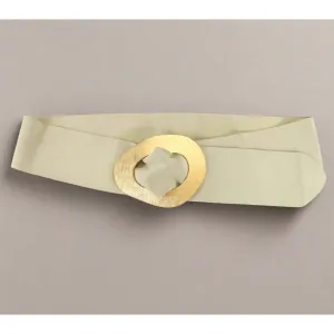 Haye Beige Suede Belt BC Belt
