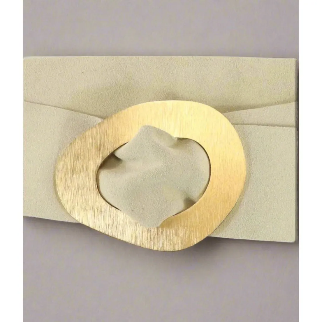 Haye Beige Suede Belt BC Belt