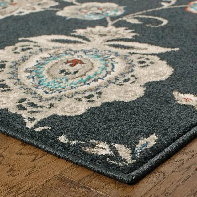 Highlands 2444i Midnight/ Ivory Rug