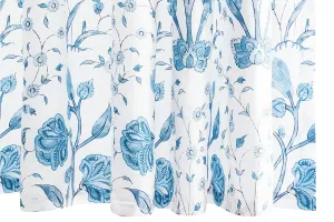 Khilana Azure Shower Curtain by Matouk | Schumacher
