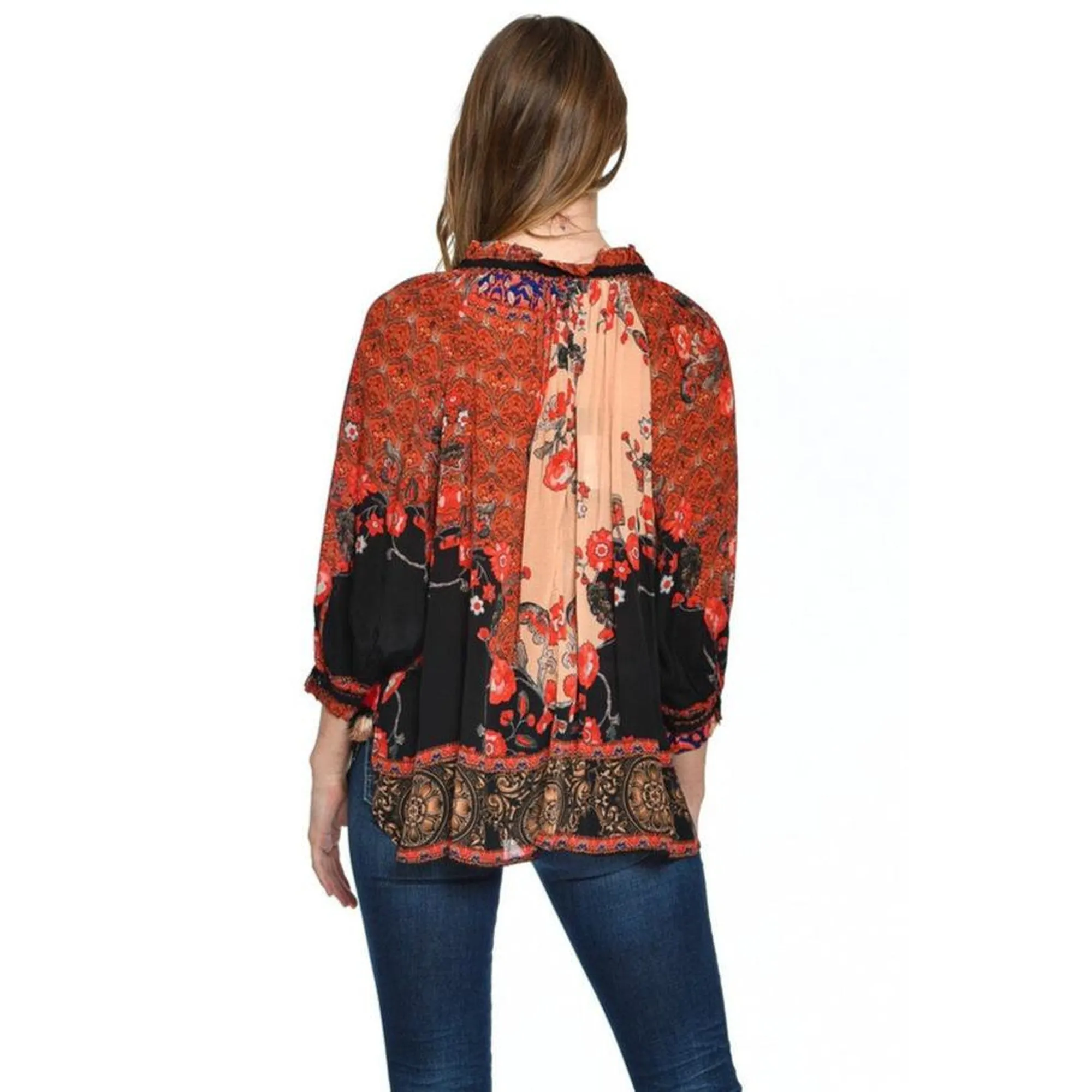 Laverne Crimson Top