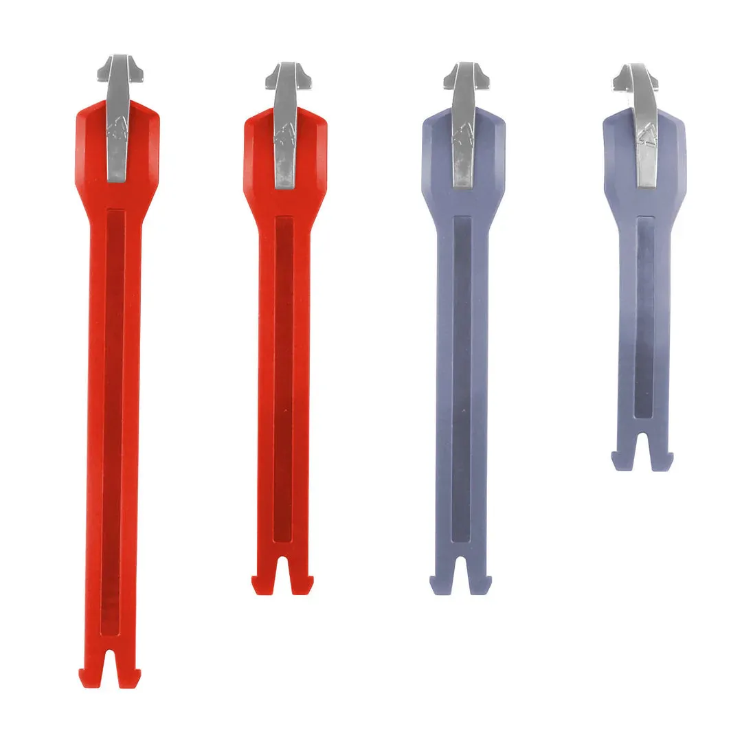Leatt Strap Kit 5.5 Boots 2 Graphene   2 Red