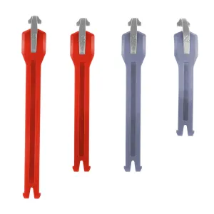 Leatt Strap Kit 5.5 Boots 2 Graphene   2 Red