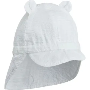 Liewood Gorm Seersucker Sun Hat | Crisp White