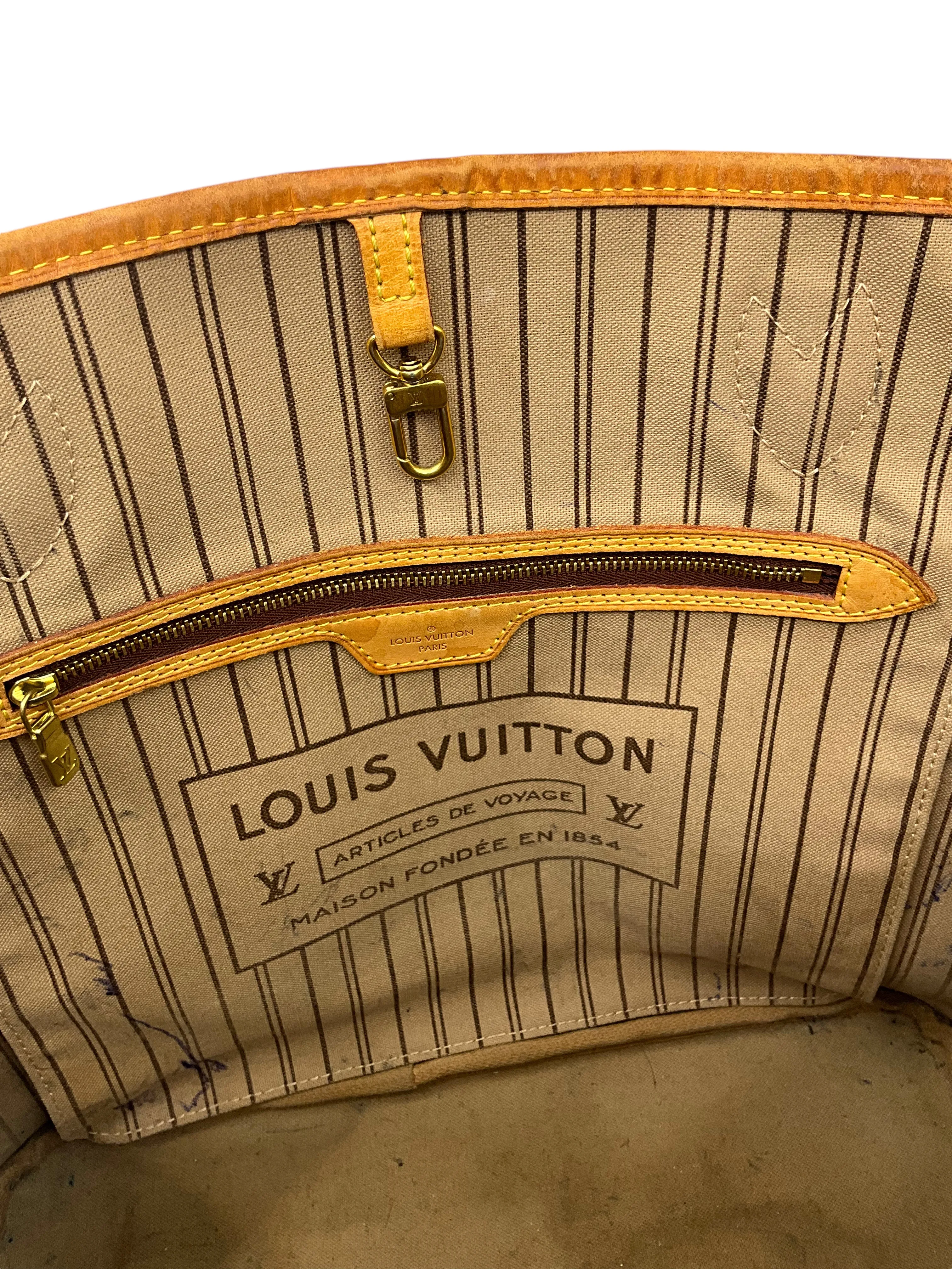 Louis Vuitton Neverfull MM Monogram Canvas Tote