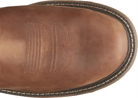 Men's Justin Barley Cowhide  Work Boots