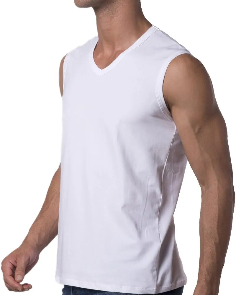 Men's Sleeveless V-Neck T-Shirt
