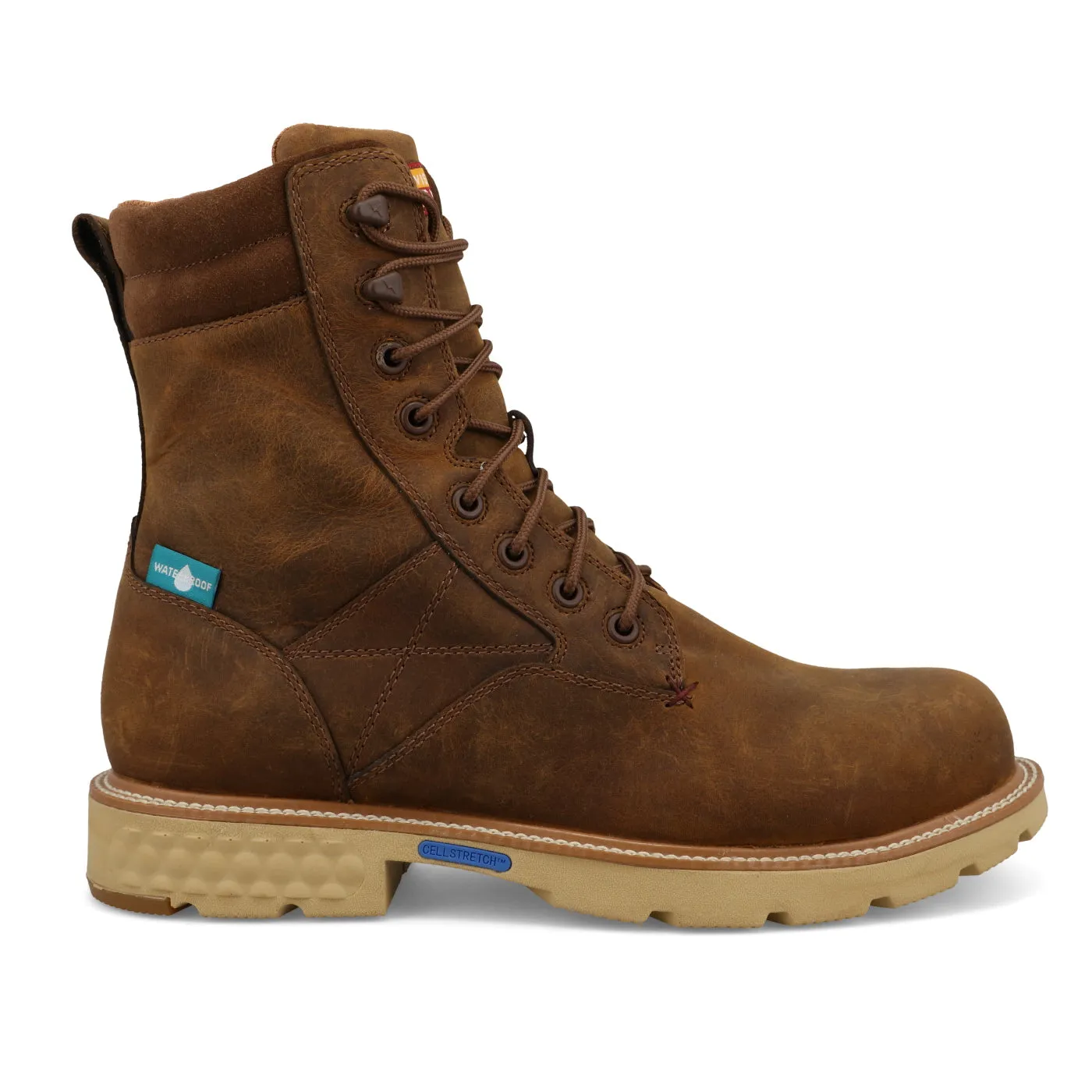 Men's Twisted X 8" Alloy Toe Work Boot