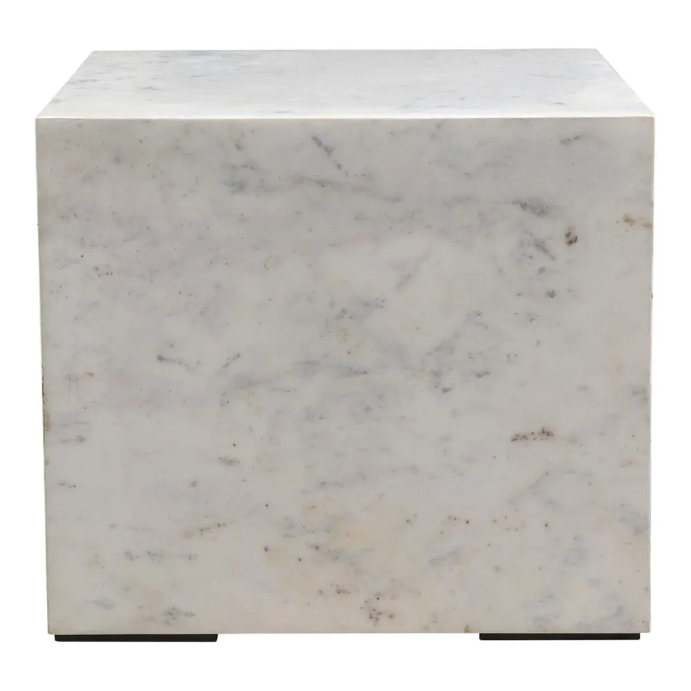 Nash | Modern Pure Marble Side Table