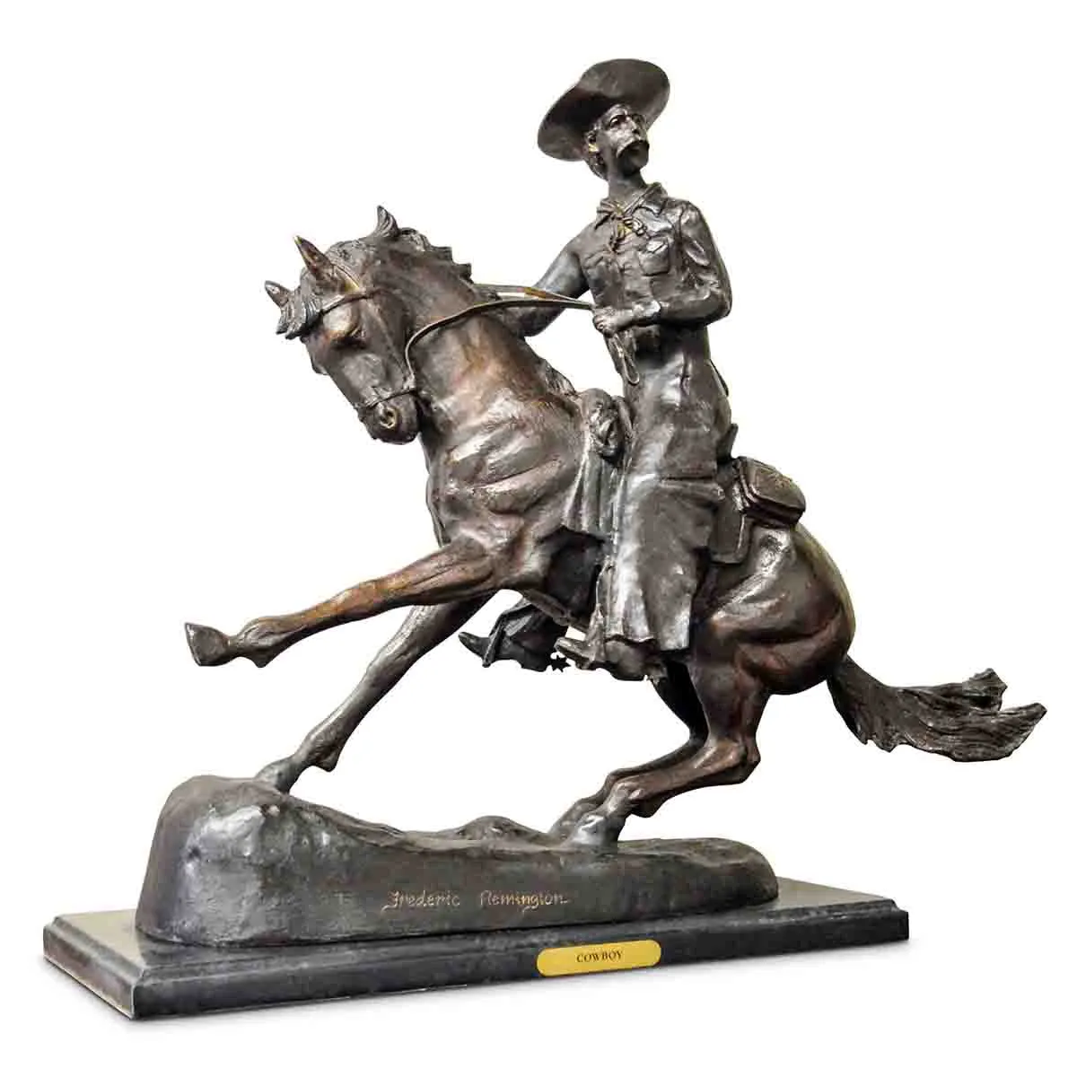 Old Western Cowboy, Frederic Remington