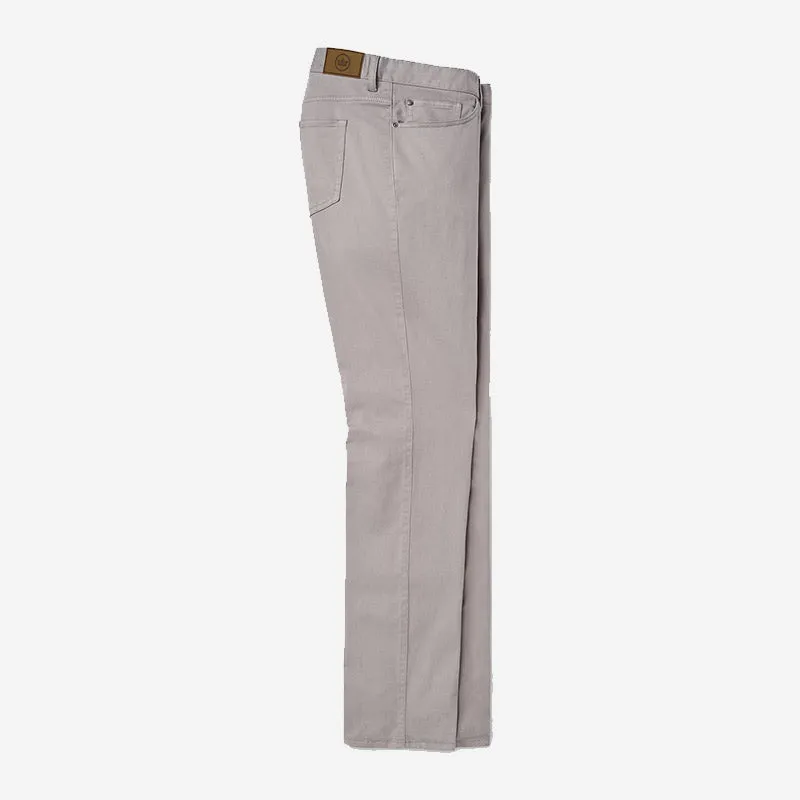 Peter Millar Ultimate Sateen 5 Pocket Pant - Gale Grey