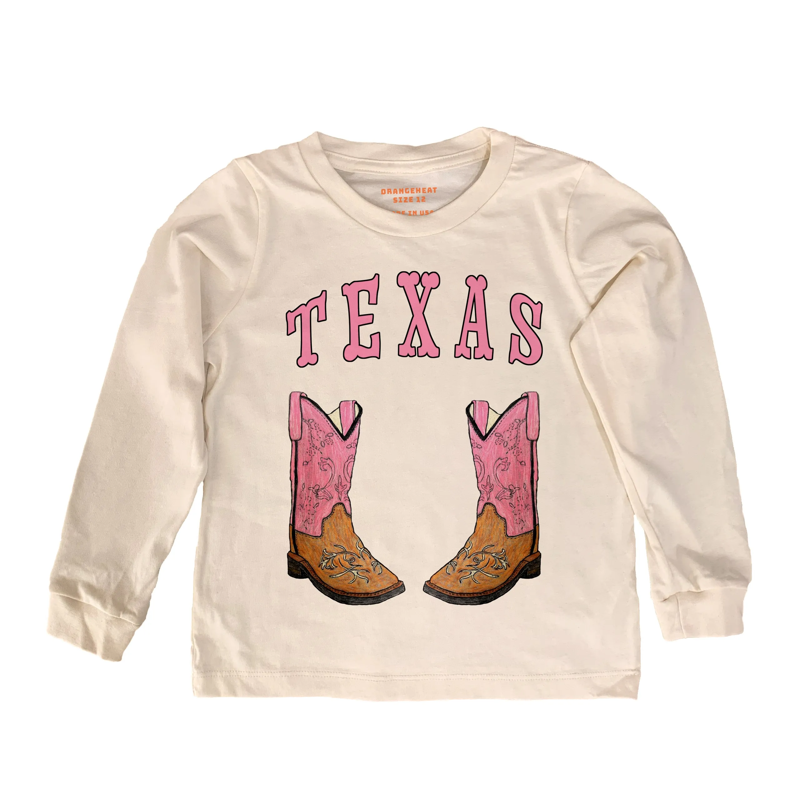 Pink Texas Boots