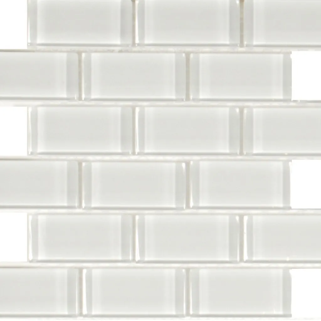 Pure White, 2" x 4" - Glass Tile