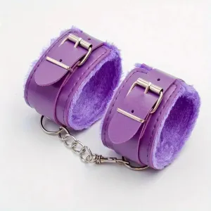 Purple Ankle Cuffs Only