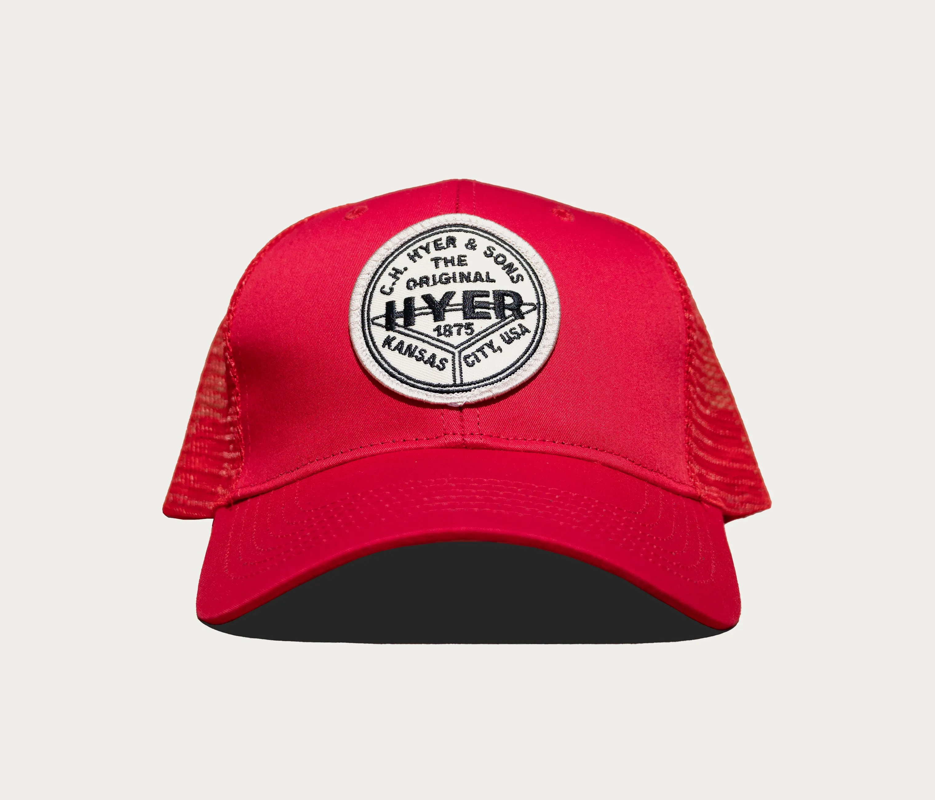 Red Hyer Boots Hat
