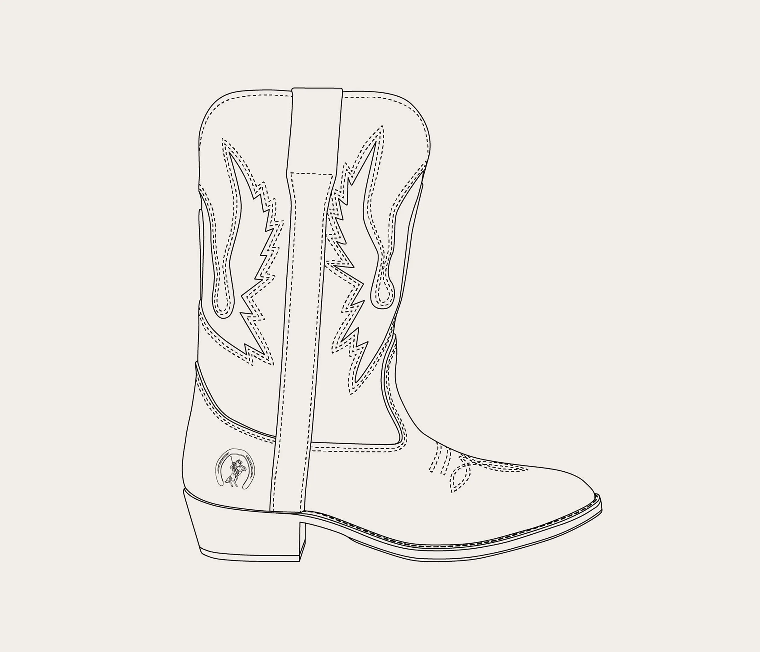 Santiago Boots Personalized 
