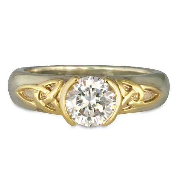 Trinity Solitaire Engagement Ring