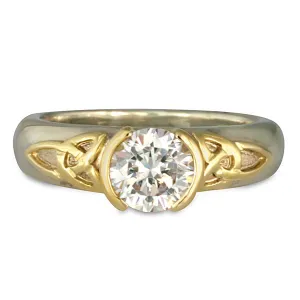 Trinity Solitaire Engagement Ring